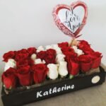 Arreglos Florales y Fresas con Chocolate Deluxe Exclusivo