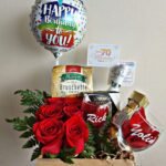 Arreglos Florales y Fresas con Chocolate Deluxe Exclusivo