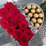 Arreglos Florales y Fresas con Chocolate Deluxe Exclusivo