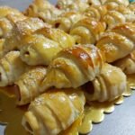 Rollos de Salchicha horneados