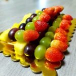 Brochetas de frutas
