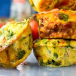 Muffins de vegetales y queso